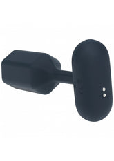 LEVELZ - Hexagonal Vibrating Silicone Anal Plug - Large - Black